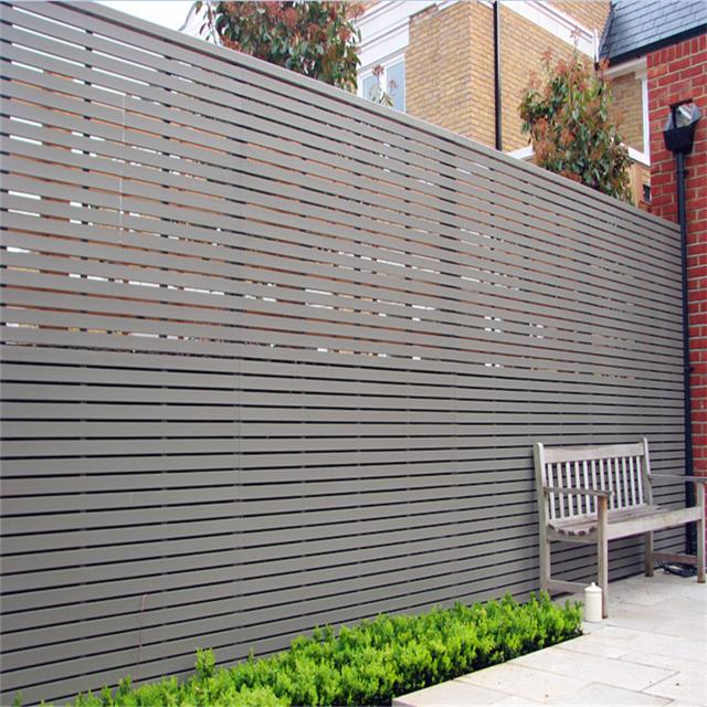 Aluminum Slat Fence 01